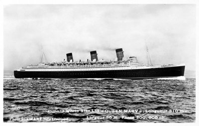 Transatlantico RMS Queen Mary da Unbekannt