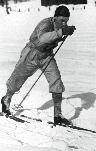 Oddbjorn Hagen, sciatore di fondo norvegese, Olimpiadi Invernali, Garmisch-Partenkirchen, 1936 da Unbekannt