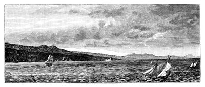 Al largo della costa dell