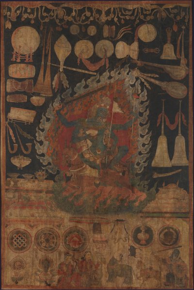 Offerte alla Dea Palden Lhamo, fine XVI secolo da Unbekannt