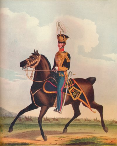 Ufficiale della Royal Artillery Horse Brigade, c1833, 1914 da Unbekannt