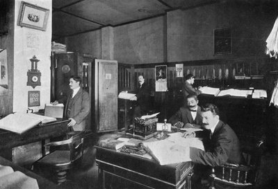 Uffici di Perez e Sanjurio, importatori ed esportatori, Asuncion, Paraguay, 1911 da Unbekannt