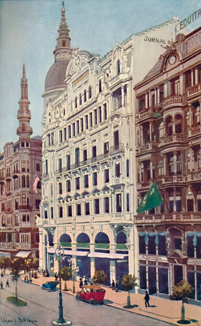 Uffici del Jornal do Commercio, Avenida Rio Branco, 1914 da Unbekannt