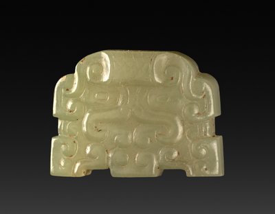 Maschera Ogre Taotie, 475-221 a.C. da Unbekannt