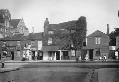 Vecchie case in Merton Road, Tooting, c1890, 1912 da Unbekannt