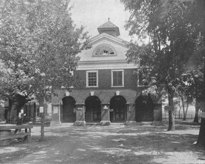 Vecchio tribunale, Bowling Green, Virginia, USA da Unbekannt