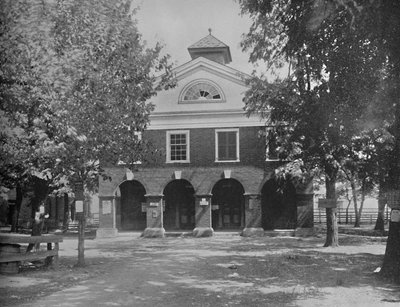 Vecchio Tribunale, Bowling Green, Virginia, c1897 da Unbekannt