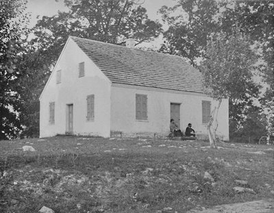 Vecchia chiesa dei Dunkard, Antietam, Maryland, c1897 da Unbekannt