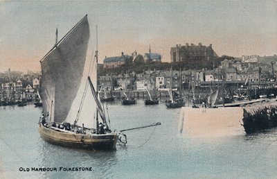 Vecchio porto. Folkestone, fine XIX-inizio XX secolo da Unbekannt
