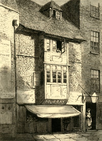 Vecchie case in Wych Street, 1881 da Unbekannt
