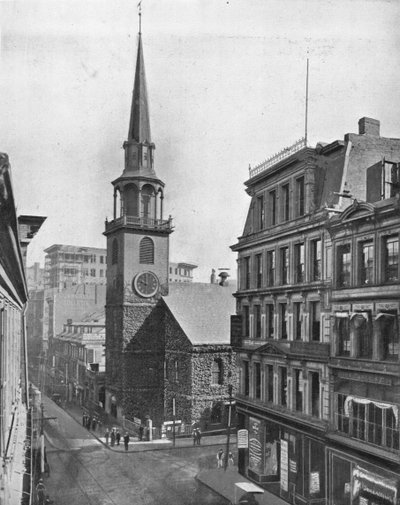 Chiesa Vecchia del Sud, Boston, USA, c1900 da Unbekannt