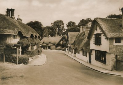 Vecchio villaggio, Shanklin, I.W., c1920 da Unbekannt