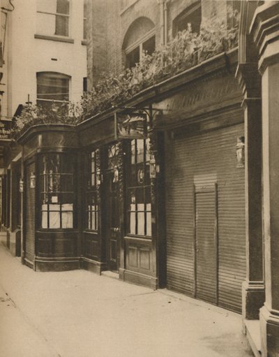 Olde Dr. Butlers Head, Stabilito in Masons Avenue nel 1616 da Unbekannt
