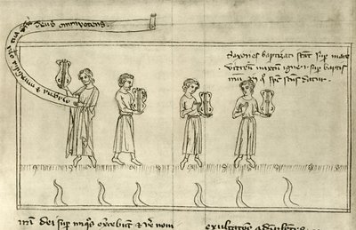 Olifanti e crots, Scriptum super apocalypsim, dalla fine del XIV secolo da Unbekannt