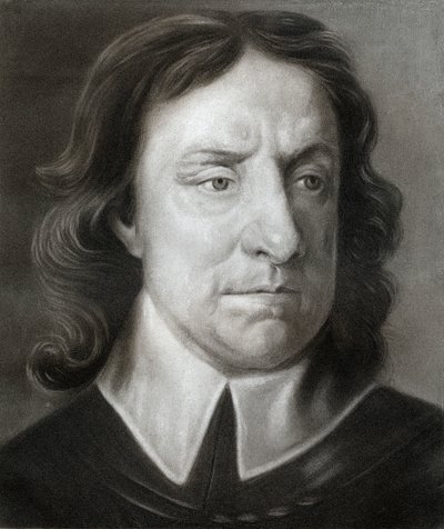 Oliver Cromwell, leader militare e politico inglese da Unbekannt