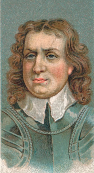 Oliver Cromwell, 1599-1658 leader militare e politico inglese, 1924 da Unbekannt