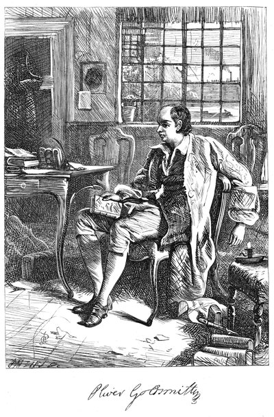 Oliver Goldsmith, drammaturgo del XVIII secolo da Unbekannt