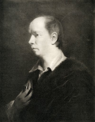 Oliver Goldsmith, drammaturgo britannico di origine irlandese da Unbekannt