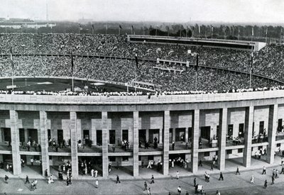 Stadio olimpico, Berlino, 1936 da Unbekannt