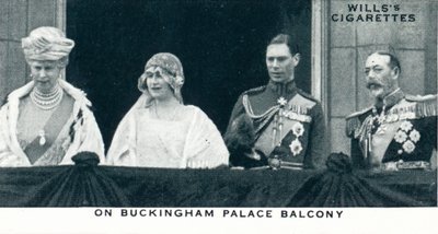 Sul balcone di Buckingham Palace, 1923 1937 da Unbekannt