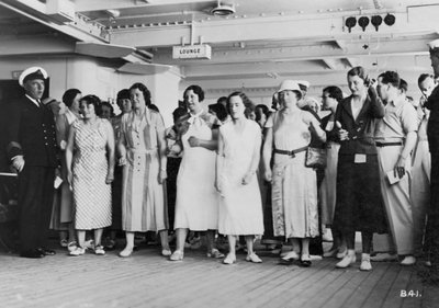 A bordo della RMS Atlantis, c1929-c1939 da Unbekannt