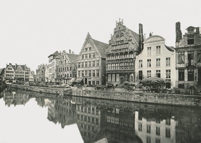 Sulla riva della Schelda, Gand, Belgio da Unbekannt