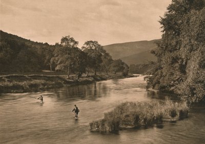Sul Tweed vicino a Innerleithen, 1902 da Unbekannt