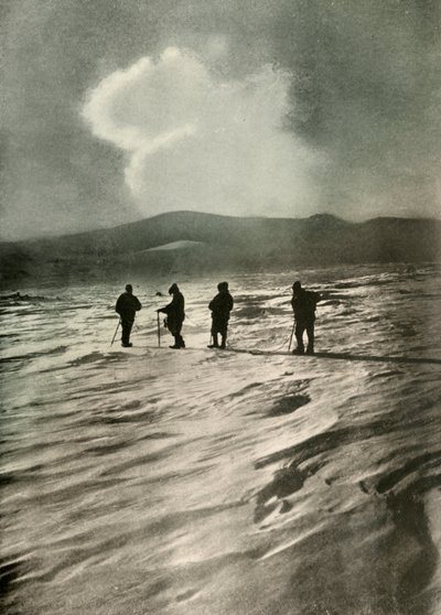 Mille piedi sotto il cono attivo, 1908 da Unbekannt