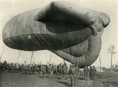Uno dei nostri palloni di osservazione, 1919 da Unbekannt