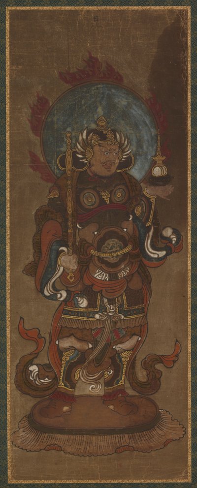 Uno dei dodici deva: Bishamon-ten Vaisravana, fine XV-inizio XVI secolo da Unbekannt
