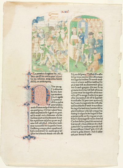 Pagina di apertura del libro VIII di Facta et dicta memorabilia di Valerio Massimo da Unbekannt