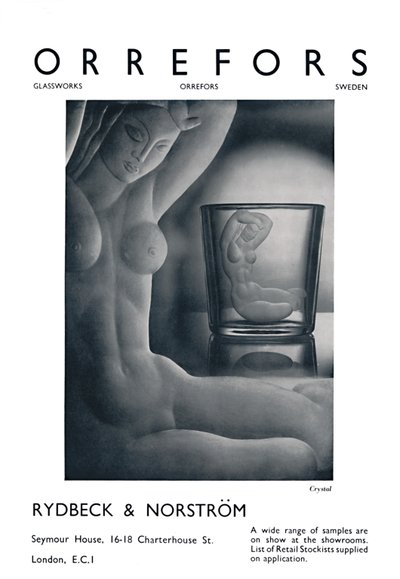 Orefors - Cristallo - Rydbeck & Norström, 1939 da Unbekannt