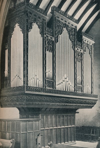 Organo nella Chiesa Parrocchiale di Towyn da Unbekannt