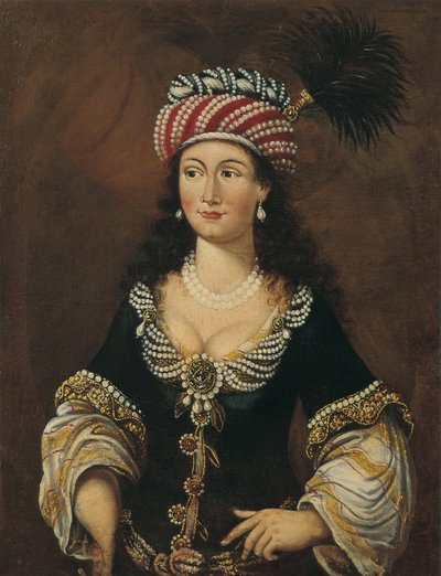 Donna orientale, ca 1681-1682 da Unbekannt