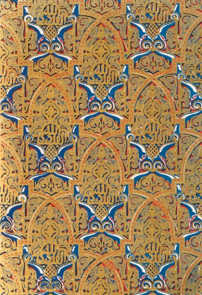 Ornamento in pannelli sulle pareti, Sala degli Ambasciatori, 1907 da Unbekannt