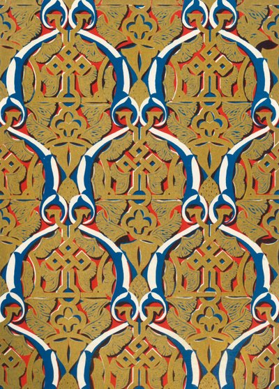 Ornamenti in pannelli, Corte della Moschea, 1907 da Unbekannt