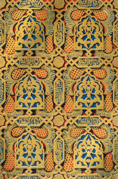 Ornamenti sui pannelli, Sala degli Ambasciatori, 1907 da Unbekannt
