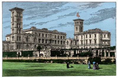 Osborne House, Isola di Wight, 1900 da Unbekannt
