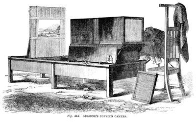 La macchina fotografica di Osborne, 1866 da Unbekannt