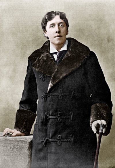 Oscar Wilde, scrittore irlandese, spiritoso e drammaturgo, c1890 da Unbekannt