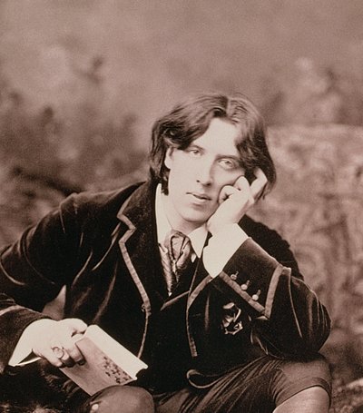 Oscar Wilde, drammaturgo e umorista irlandese, 1882 da Unbekannt