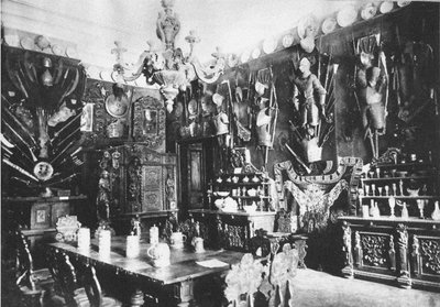 Tenuta di Ostafyevo. La grande sala da pranzo, fine XIX secolo da Unbekannt
