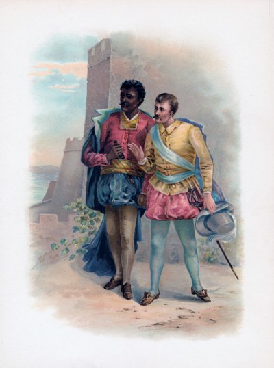 Otello e Iago, 1891 da Unbekannt