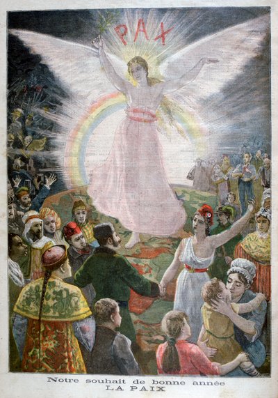 La Nostra Speranza per il Nuovo Anno: Pace, 1894 da Unbekannt