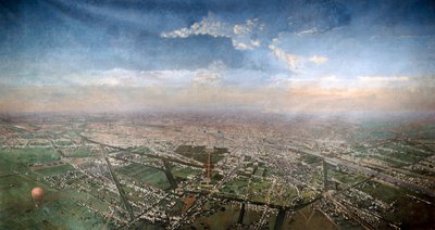 Veduta complessiva di Parigi, presa dall