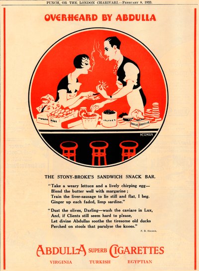 Sentito da Abdulla - Il bar dei panini Stony Brokes, 1933 da Unbekannt