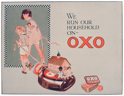 Pubblicità Oxo, 1922 da Unbekannt