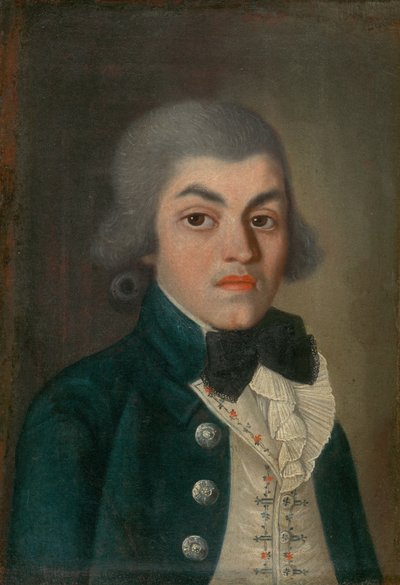 Ritratto di un Gentiluomo con Jabot Pieghettato da Unbekannt
