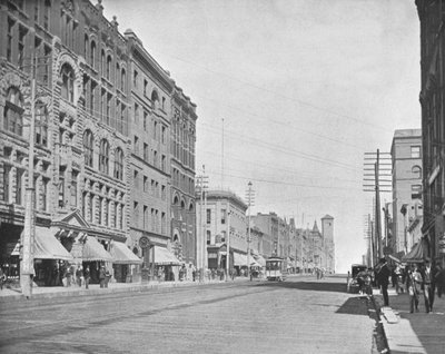 Pacific Avenue, Tacoma, Washington, USA, c1900 da Unbekannt