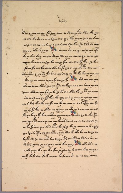 Pagina dal Ramayana, 1800s da Unbekannt
